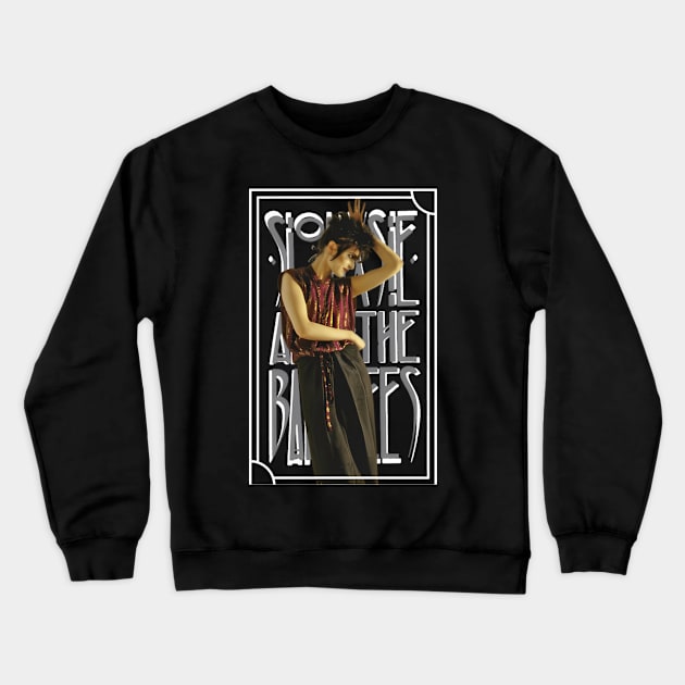 Siouxsie and the Banshees Nuanced Narratives Crewneck Sweatshirt by Chocolate Candies